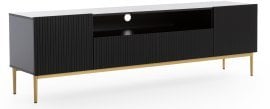 TV komoda Nicole 200 2D2SZ - črna