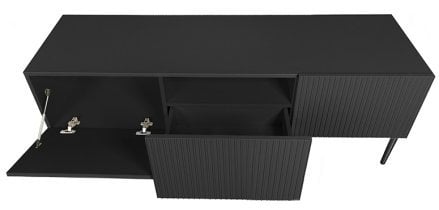 TV komoda Nicole 150 2K1SZ - črna