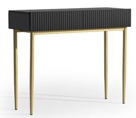 Miza za ličenje Nicole 100 2SZ - črna