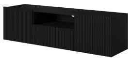 Stenska TV komoda Nicole 150 2D1SZ - črna