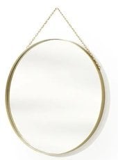 Ogledalo Nicole 60 - zlato 