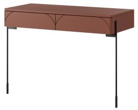 Stenska miza za ličenje Sonatia 100 2SZ - burgundsko rdeča