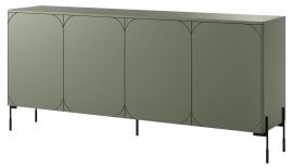 Komoda Sonatia 200 4D2SZ - olivno zelena