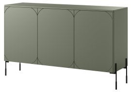 Komoda Sonatia 150 3D - olivno zelena