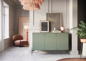 Bogart - Komoda Sonatia 150 3D2SZ - olivno zelena