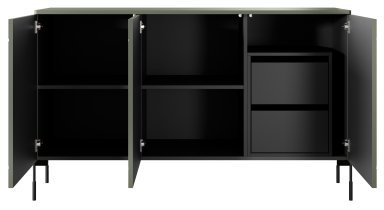 Bogart - Komoda Sonatia 150 3D2SZ - olivno zelena