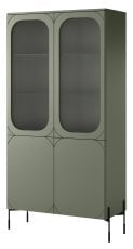 Vitrina Sonatia 100 4D - olivno zelena