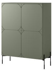 Komoda Sonatia 120 2D2SZ - olivno zelena