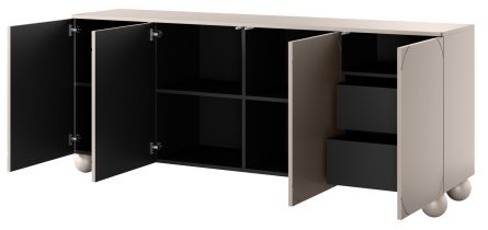 Bogart - Komoda Sonatia II 200 4D2SZ - kašmir