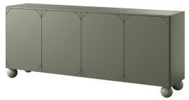 Komoda Sonatia II 200 4D - olivno zelena