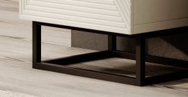 Kovinski okvir za dnevno sobo in spalnico Asha - kašmir 