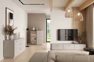 Bogart - Dnevna soba in spalnica Lorini