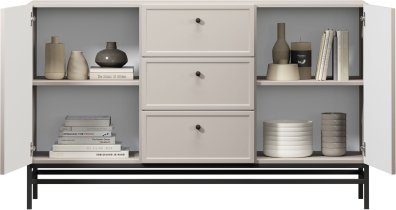 Bogart - Komoda Lorini z nogicami 2D3SZ - 150 cm
