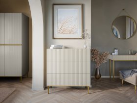 Bogart - Komoda Nicole 100 cm - kašmir