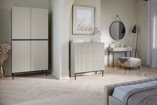 Bogart - Komoda Nicole 100 cm - kašmir