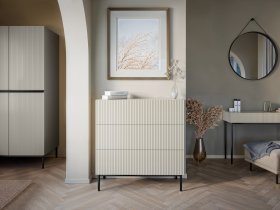 Bogart - Komoda Nicole 100 cm - kašmir
