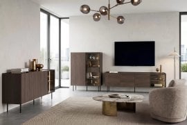 Dnevna soba in spalnica Dunari