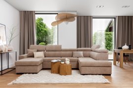 Sedežna garnitura v U obliki Modeno U II