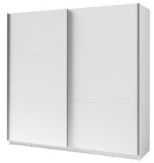 Garderobna omara z drsnimi vrati Arsen II 10 - bela