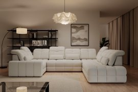 Sedežna garnitura v U obliki Magnelio Prestige