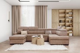 Sedežna garnitura v U obliki Taremo II