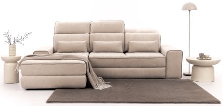Sedežne garniture Bogart - Kotna sedežna garnitura Tulia Mini z relax mehanizmom