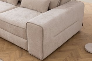 Sedežne garniture Bogart - Kotna sedežna garnitura Tulia Mini z relax mehanizmom
