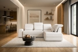 Kotna sedežna garnitura Tulia L z relax mehanizmom