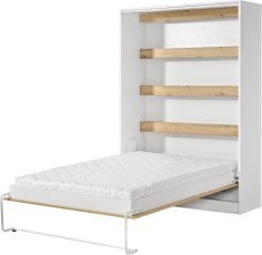 Pokončna postelja v omari Perfect 140x200 cm - hrast