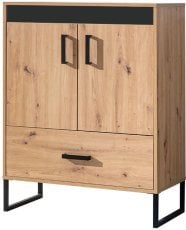 Visoka komoda Lamelix 04 - bez lamelej