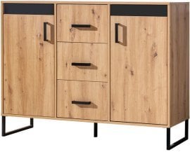 Široka komoda Lamelix 05 - bez lamelej