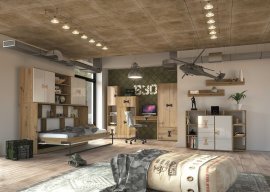 Otroška soba Index – artisan hrast sijaj