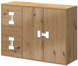 Komoda Index 08 – artisan hrast sijaj