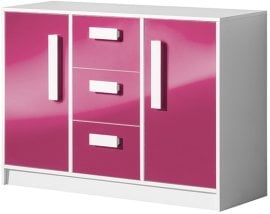 Komoda Guliver 06 - rožnata