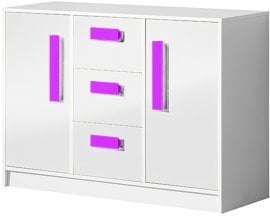 Komoda Guliver 06 - bela