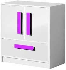 Nizka komoda Guliver 08 - bela