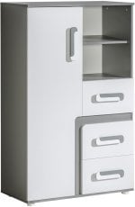 Visoka komoda Apetito 06 – antracit