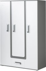 Garderobna omara Apetito 19 – antracit