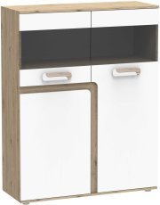 Vitrina Apetito 16 - svetel hrast