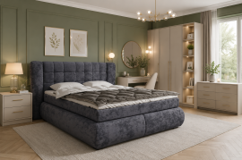 Boxspring postelja Diana 