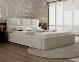 Postelja z dvižnim mehanizmom Porto - 200x200 cm