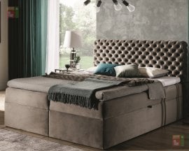 Boxspring postelja Chesterfield - 200x200 cm