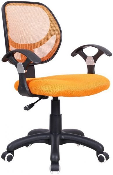 Pisarniški stol Disco orange