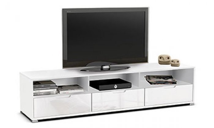 TV komoda Clio bela