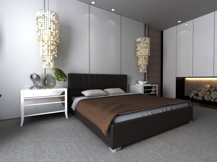 Dvižne postelje Novelty - Dvižna postelja Romo 160x200 cm