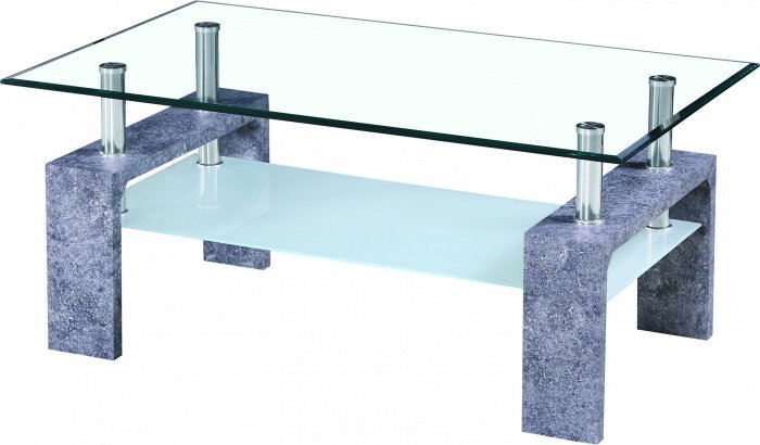Klubska miza Intro cement