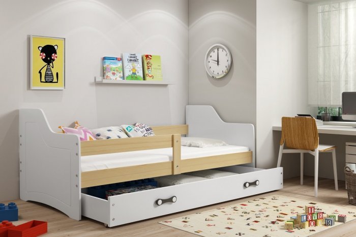 Otroška postelja Sofix - 80x160 cm - bor