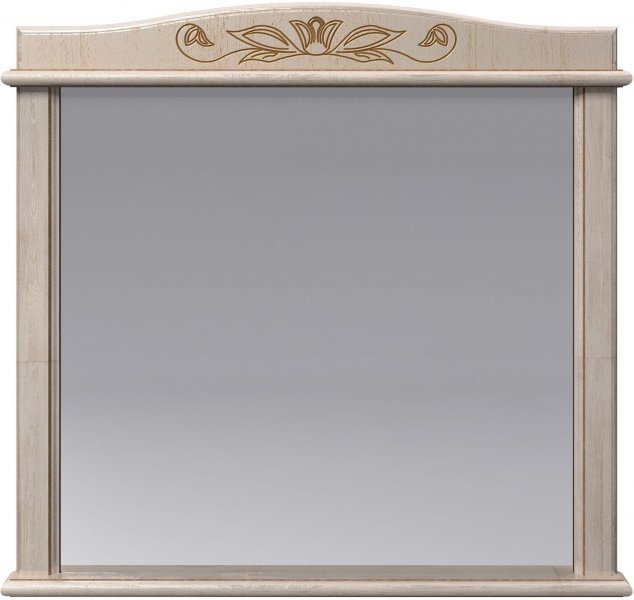 Ogledalo za kopalnico Michela - 100 cm vanila