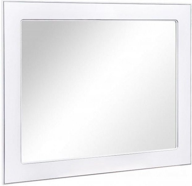 Ogledalo za kopalnico Beatrice - 100 cm belo krom