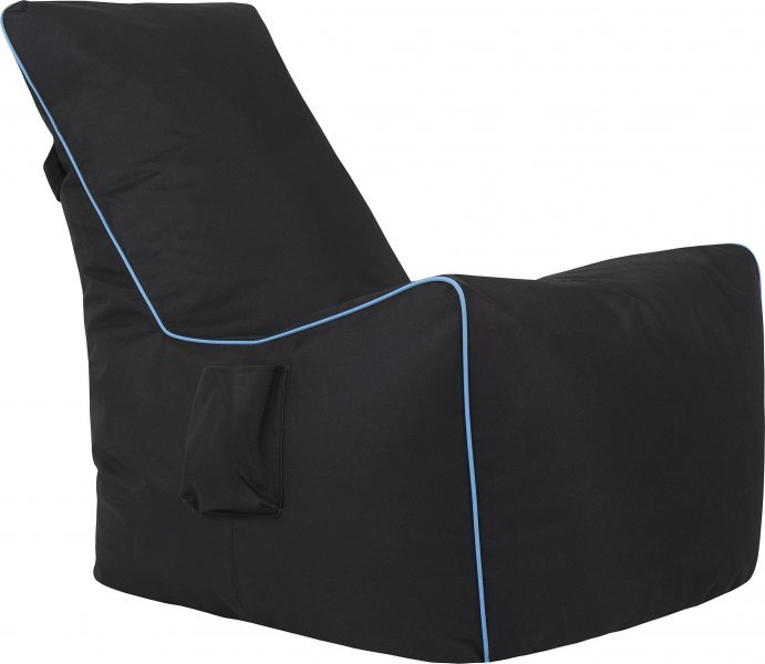 Sedalna vreča Goose Bag - črna+modra